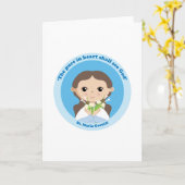 St.マリアGoretti カード (黄色い花)