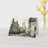 St.ヤコブ教会、Ypres、1915年6月 カード (黄色い花)