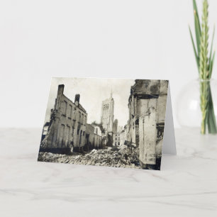 St.ヤコブ教会、Ypres、1915年6月 カード