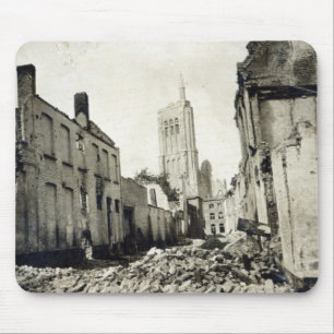 St.ヤコブ教会、Ypres、1915年6月 マウスパッド