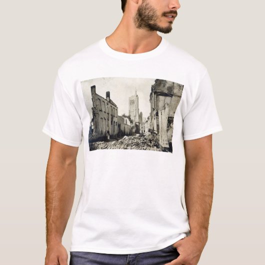 St.ヤコブ教会、Ypres、1915年6月 Tシャツ (正面)