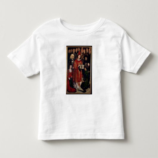 St.ヴィンチェンツォの祭壇の背後の飾り トドラーTシャツ (正面)