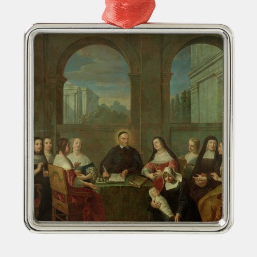 St.ヴィンチェンツォdeポールおよび慈善の姉妹 メタルオーナメント (正面)