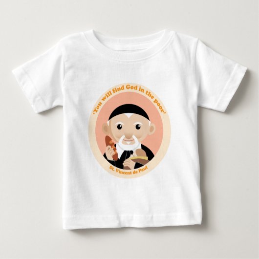 St.ヴィンチェンツォdeポール ベビーTシャツ (正面)