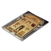 St.ヴィンチェンツォFerrerの祭壇の背後の飾り、c.1465 (polyptych) ノートブック (左側)