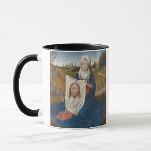 St.ヴェロニカ、c.1470-1475 (パネルの油) マグカップ (左)