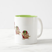 St.水田の日の脂肪猫 ツートーンマグカップ (正面右)