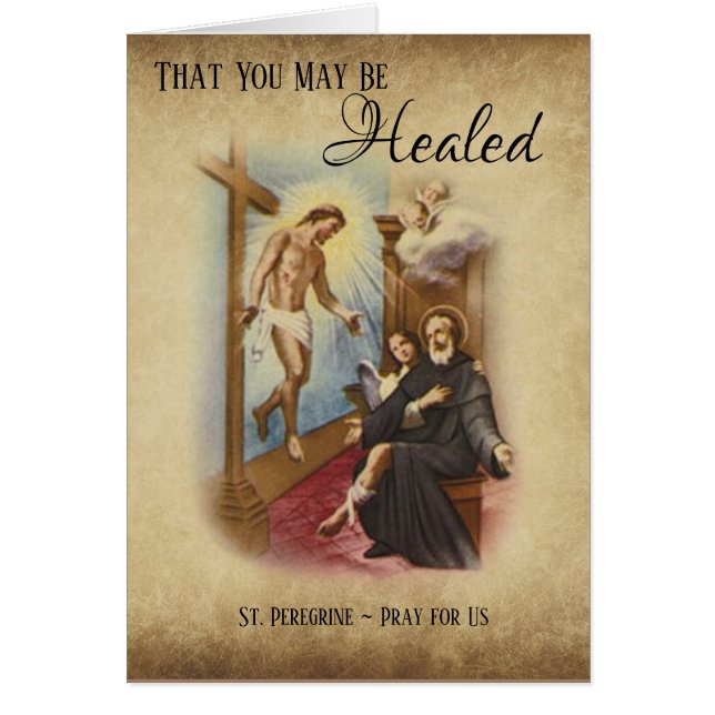 St.蟹座のイエス・キリストの十字の流浪性の守護聖人 (正面)