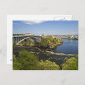 St. 2のセント·ジョン·リバーの滝を逆転させる ポストカード (正面/裏面)