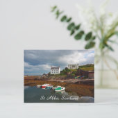 St Abbs，スコットランド，はがき ポストカード (スタンド正面)