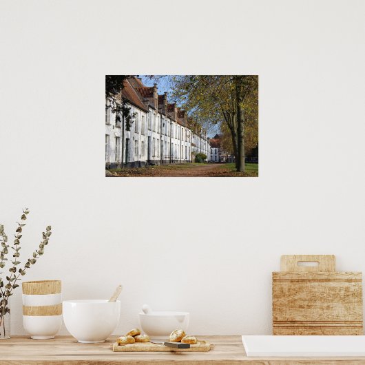 St. Alexiusbegijnhof, Dendermonde, Belgium. ポスター (キッチン)