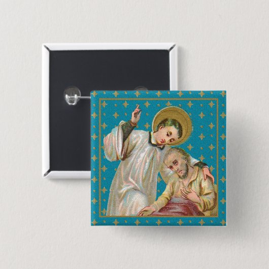 St. Aloysius Gonzaga & Paist Victy (M 006) 缶バッジ (正面&裏面)