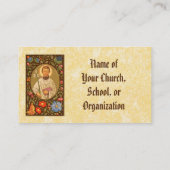 St. Aloysius Gonzaga (PM 01)標準 名刺 (裏面)