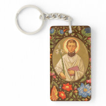 St. Aloysius Gonzaga (PM 01)画独身の像