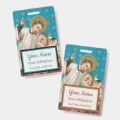 St Aloysius Gonzaga & Spague Victy (スタイル2; M06) バッジ (正面&裏面)