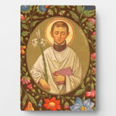 St. Aloysius (PM 01) 5"x7" Plak #2 with Easel フォトプラーク (正面)