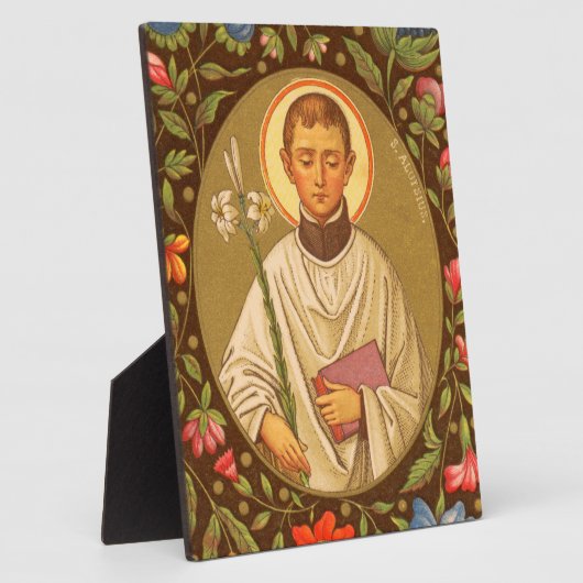 St. Aloysius (PM 01) 8"x10"プラーク2 With Easel フォトプラーク (側面)