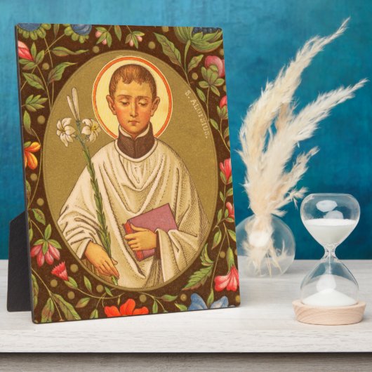 St. Aloysius (PM 01) 8"x10"プラーク2 With Easel フォトプラーク (側面)