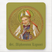 St. Alphonsus Liguori (SNV 02) （ラウンド） マウスパッド (正面)