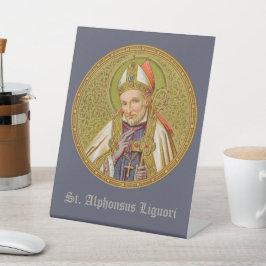 St. Alphonsus Liguori (SNV 02) （ラウンド） 台座サイン