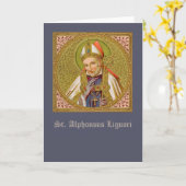 St. Alphonsus Liguori (SNV 02) (Square) カード (黄色い花)