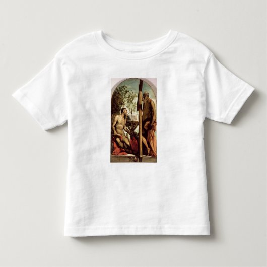St AndrewおよびSt Jerome トドラーTシャツ (正面)