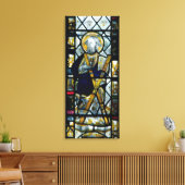 St. AndrewとSaltire Cross（英国） キャンバスプリント (インサイチュ (リビング))