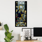 St. AndrewとSaltire Cross（英国） ポスター (ホームオフィス)