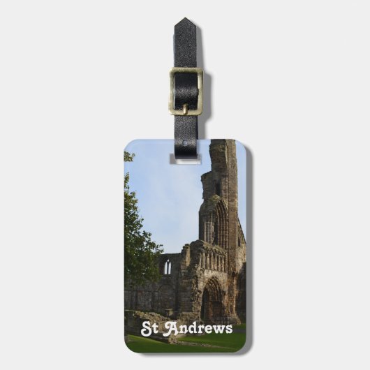 St Andrewのカテドラル ラゲッジタグ (正面縦)