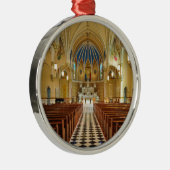 St Andrewのカトリック教会ロアノークヴァージニア メタルオーナメント (右)