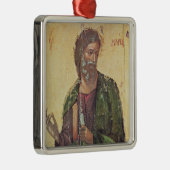 St Andrewを描写するアイコン メタルオーナメント (右)