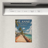 St Anne Guadeloupe マグネット (インサイチュ (食洗機))