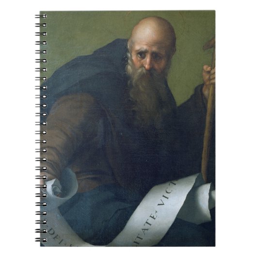 St Anthonyの大修道院長(c.251-356) c.1518-19 (カリフォルニアの油 ノートブック (正面)