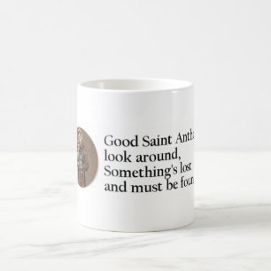 St Anthonyの祈りの言葉 コーヒーマグカップ
