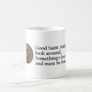 St Anthonyの祈りの言葉 コーヒーマグカップ