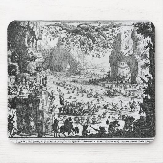 St Anthonyの誘惑 マウスパッド (正面)