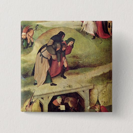 St Anthonyの誘惑 缶バッジ (正面)