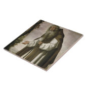 St Anthonyは、1640年がっかりしました(キャンバスの油) タイル (側面)