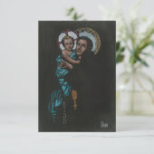 St. Anthony祈りの言葉カードへの確実な祈りの言葉 サンキューカード (スタンド正面)