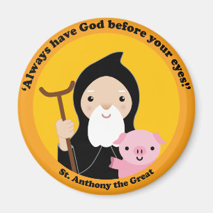 St Anthony素晴らしいの マグネット