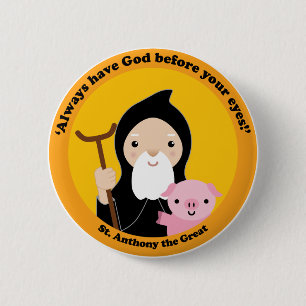 St Anthony素晴らしいの 缶バッジ
