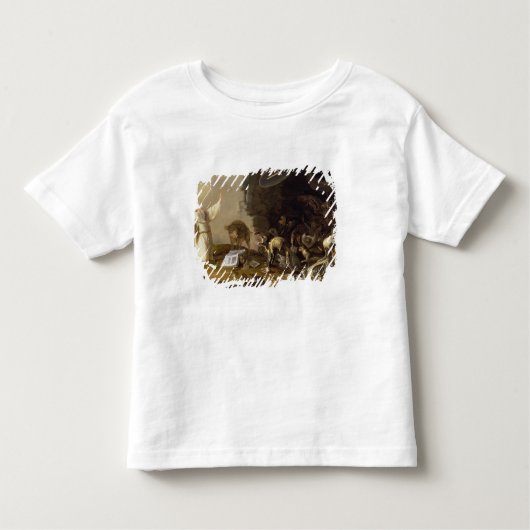 St Anthony (パネル)の誘惑 トドラーTシャツ (正面)