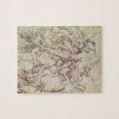 St Anthony (版木、銅版、版画)の誘惑 ジグソーパズル (横)