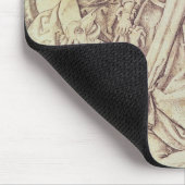 St Anthony (版木、銅版、版画)の誘惑 マウスパッド (コーナー)