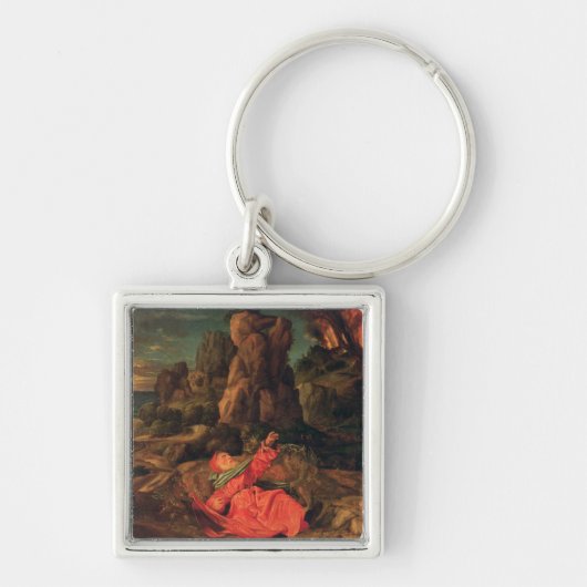 St Anthony、c.1530の誘惑 キーホルダー (正面)