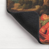 St Anthony、c.1530の誘惑 マウスパッド (コーナー)