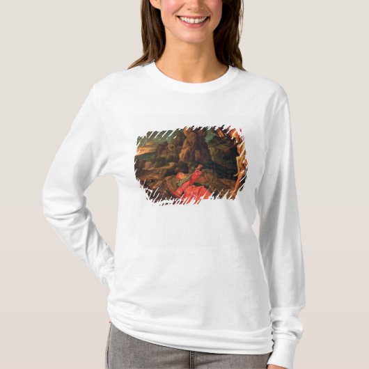 St Anthony、c.1530の誘惑 Tシャツ (正面)
