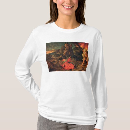 St Anthony、c.1530の誘惑 Tシャツ (正面)