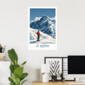 St Anton Ski Poster 1 ポスター (ホームオフィス)