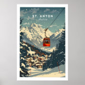 St Anton Wall Art 1 ポスター (正面)